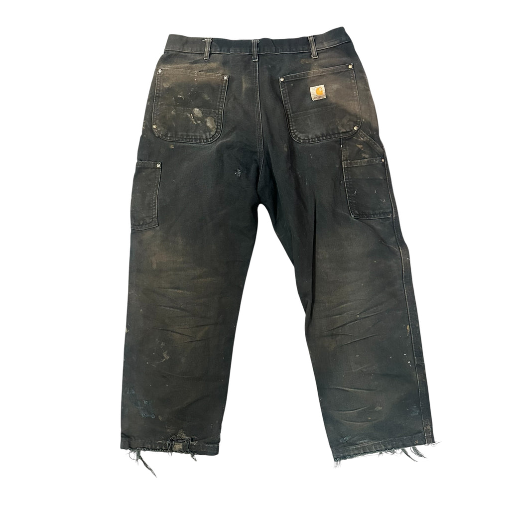 Vintage Carhartt Black Painted Double Knee (33x30)