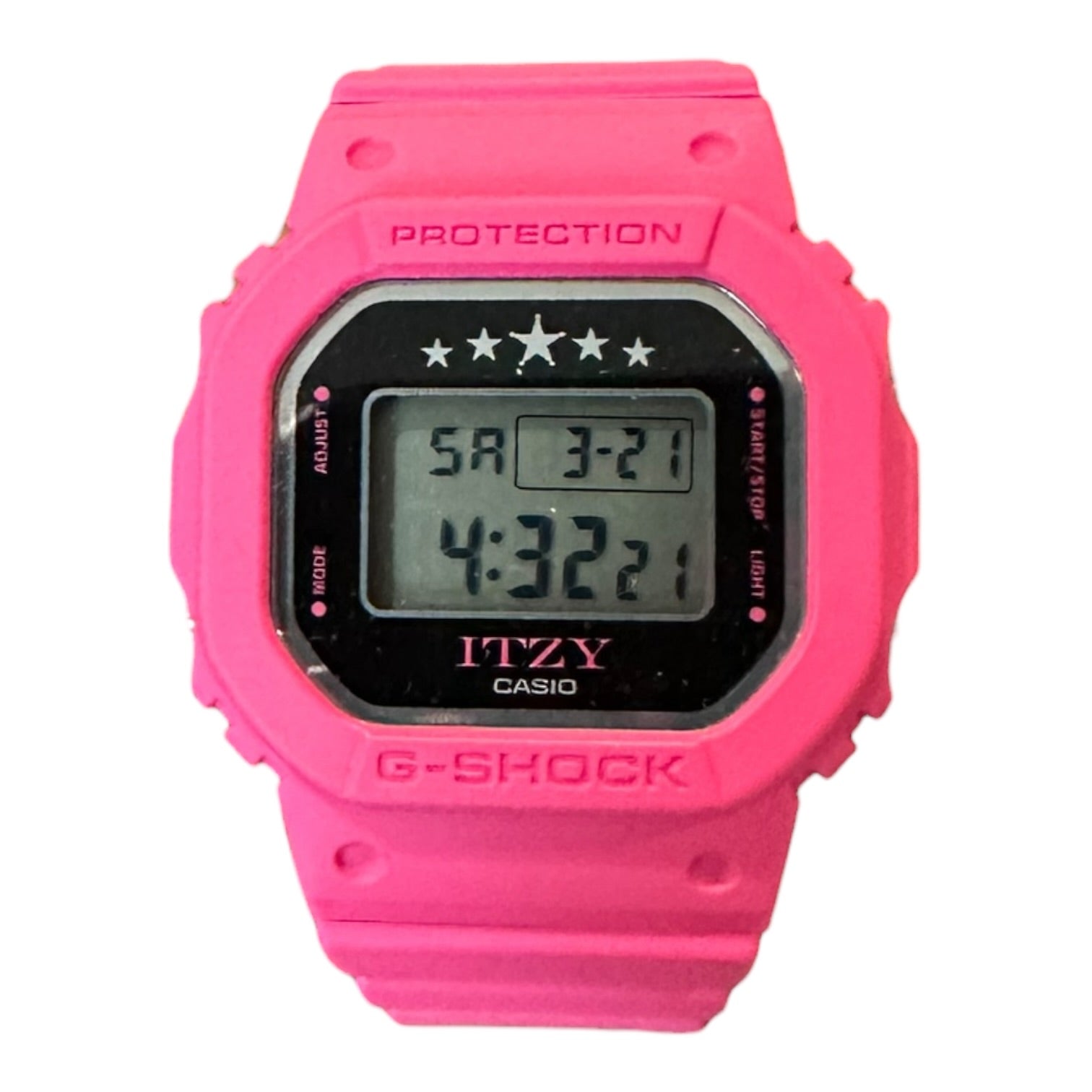 G Shock ITZY Pink/Black Watch
