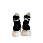 Rick Owens Abstract High Sneakers