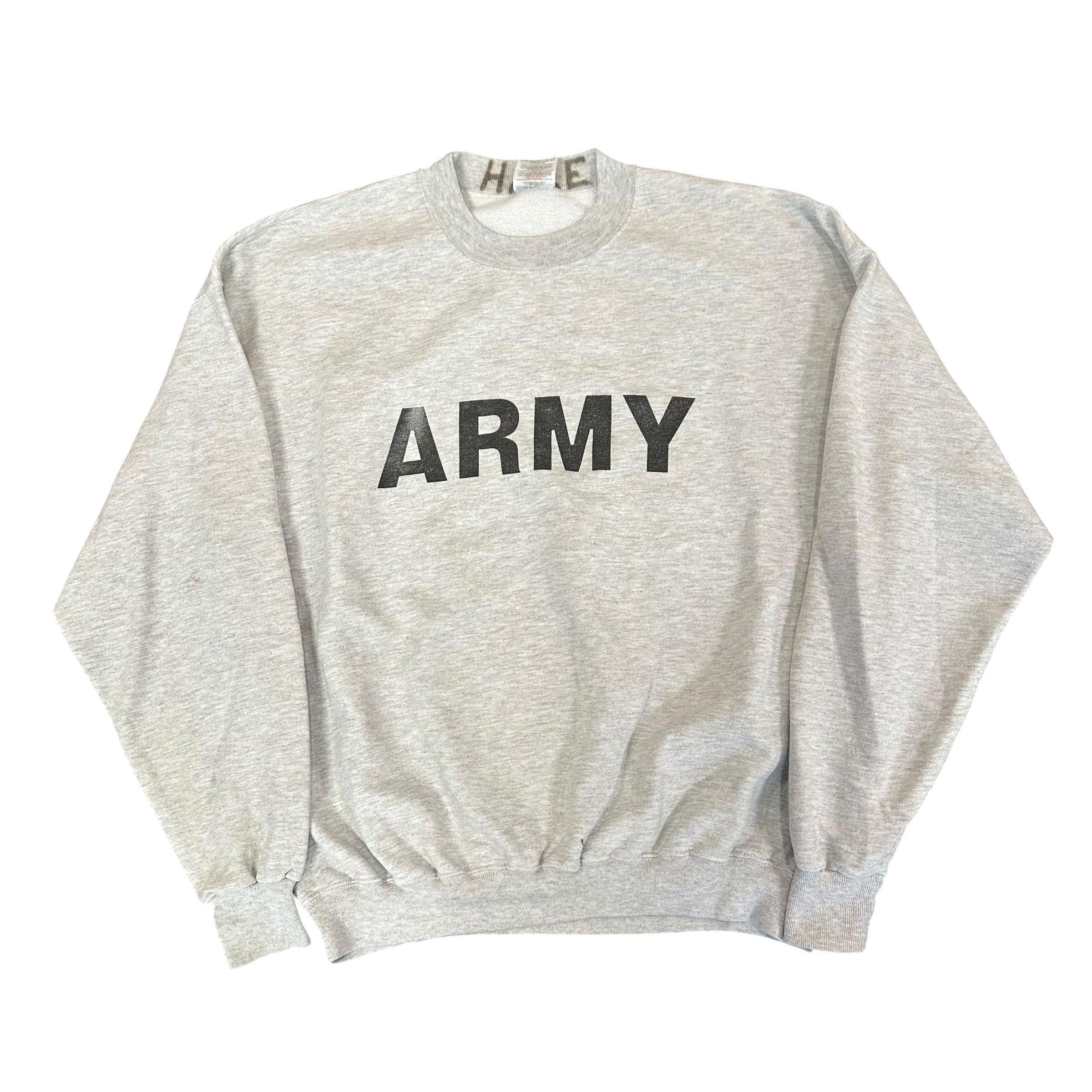 Light Grey Army Crewneck