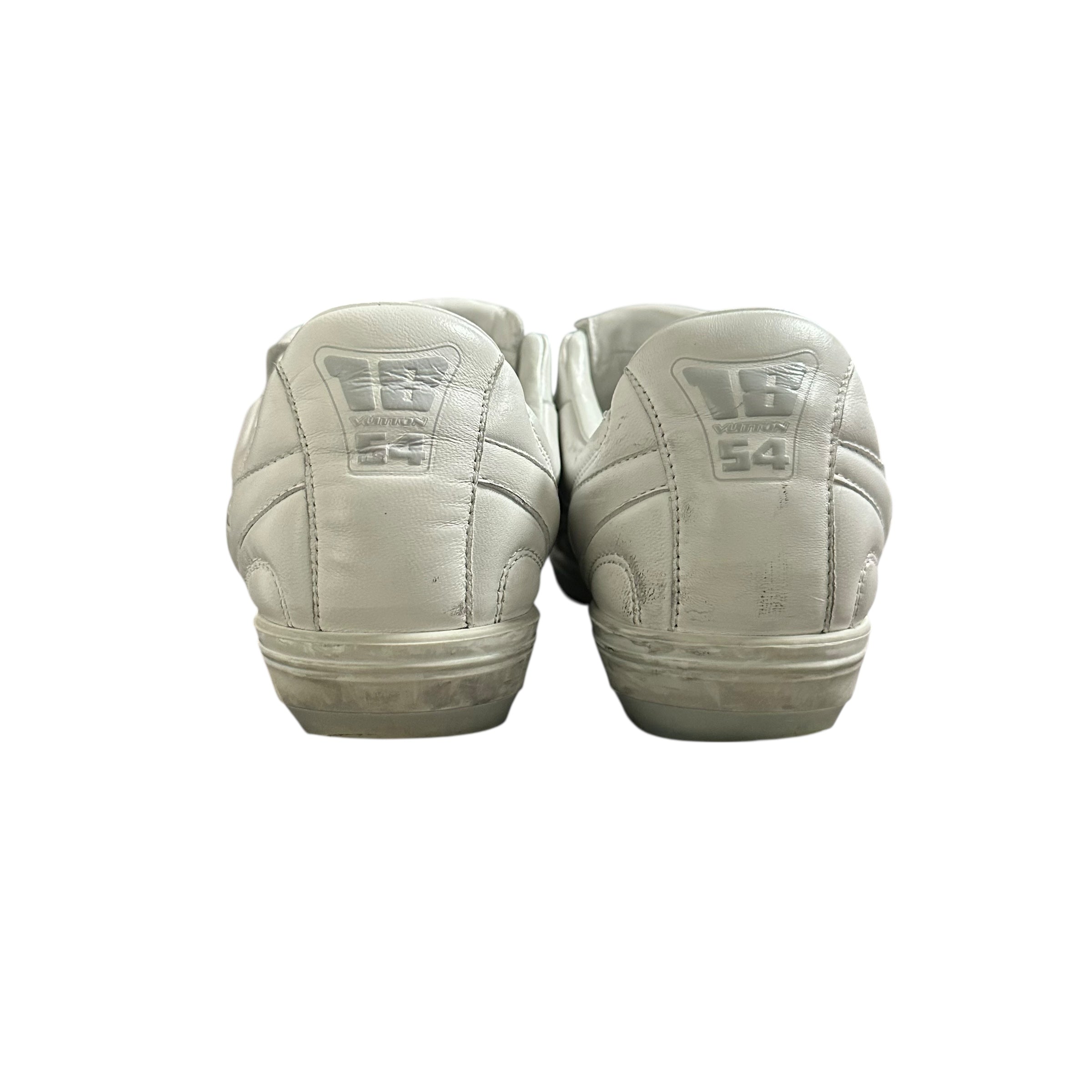 LV Lovers United White Soccer Sneaker