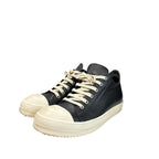 Rick Owens DRKSHDW Leather Low Sneakers Black