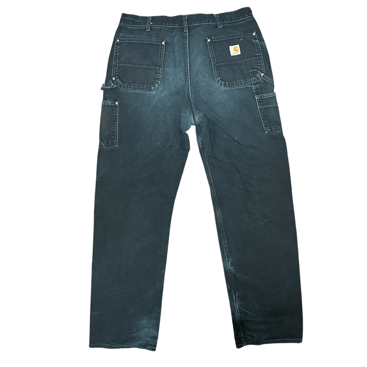 Carhartt Green Stitching Double Knee Cargos