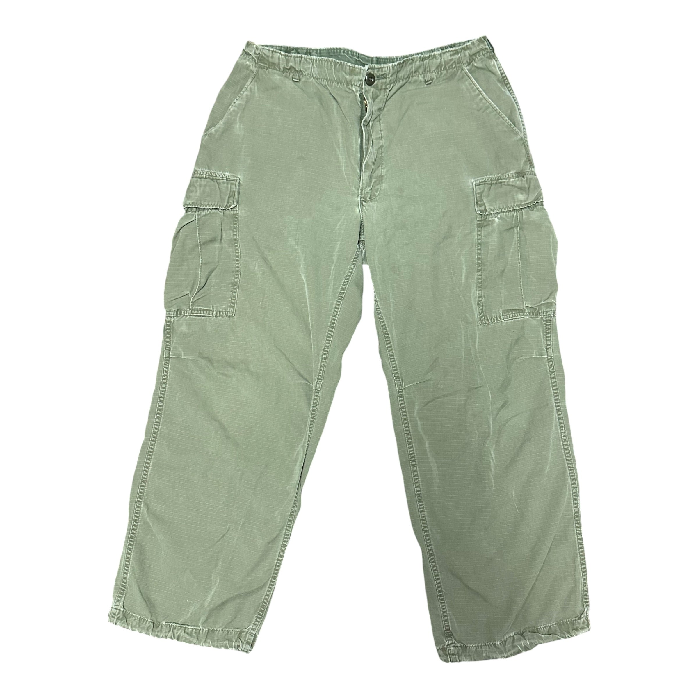 Vintage Cargo Pants Green