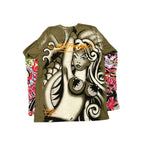 Ed Hardy Double Layer Mermaid Tee