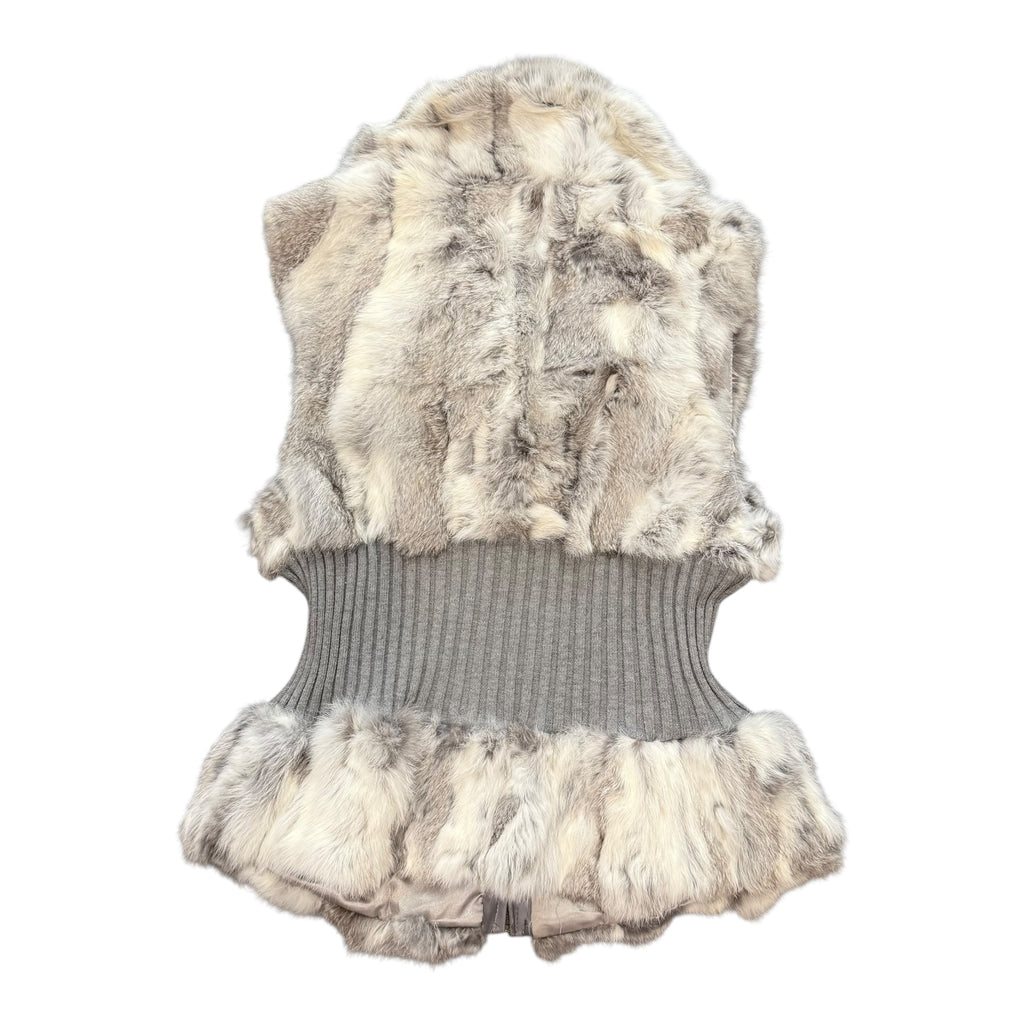 Metric Knits Fur Vest