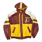 1990s NFL Washington Redskins Leather Jacket