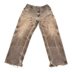 Vintage Carhartt Brown Double Knee (36X32)