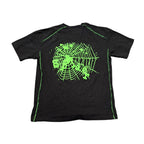 Sp5der SS25 Contrast Stitch Tee Black