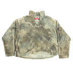 Green Cactus Plant Fleece Pullover