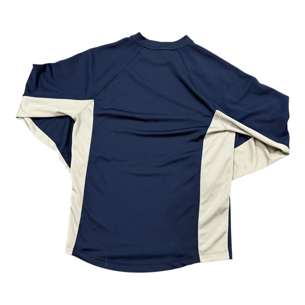 Nike Center Swoosh Navy/Grey L/S Jersey