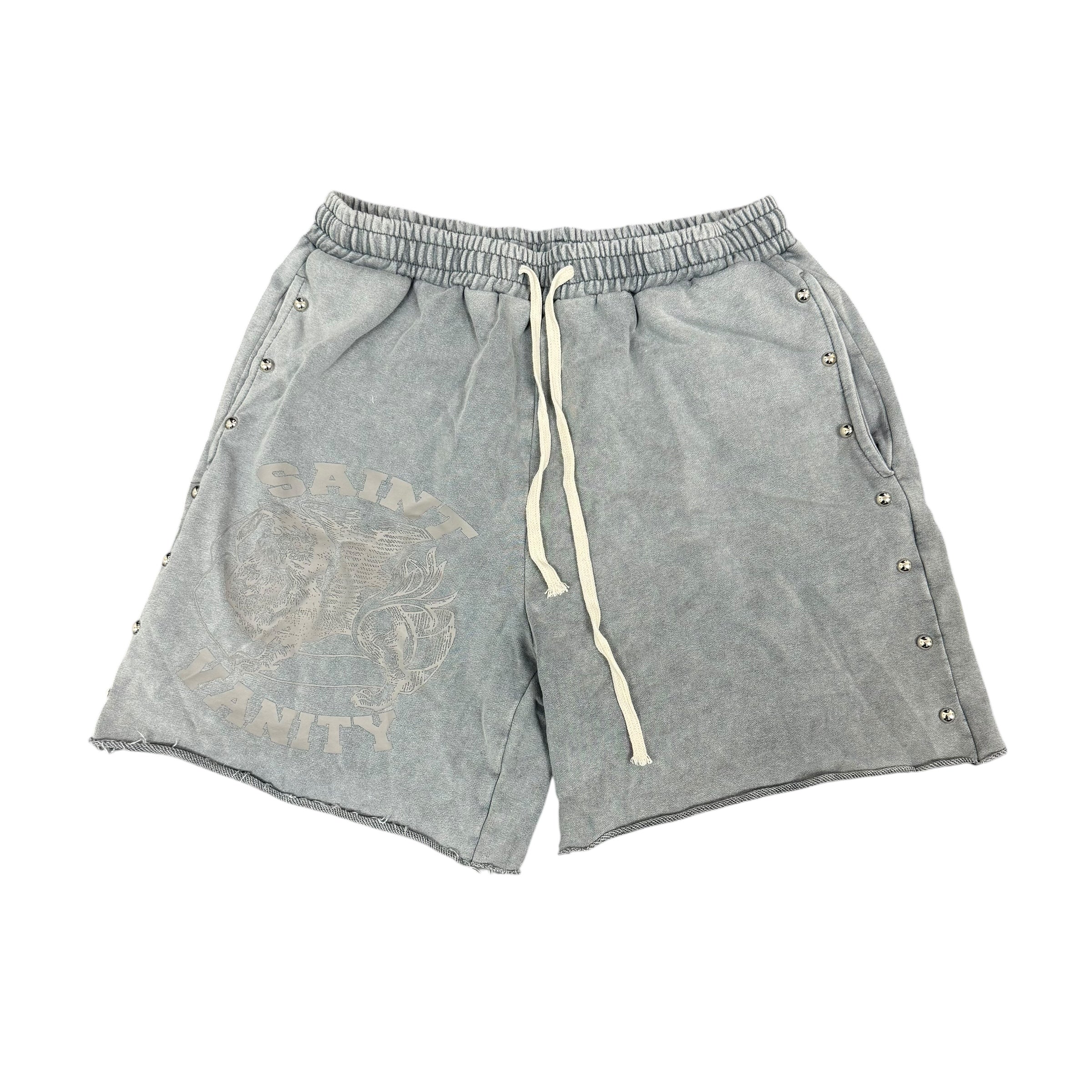 Brand New Saint Vanity Shorts Gray