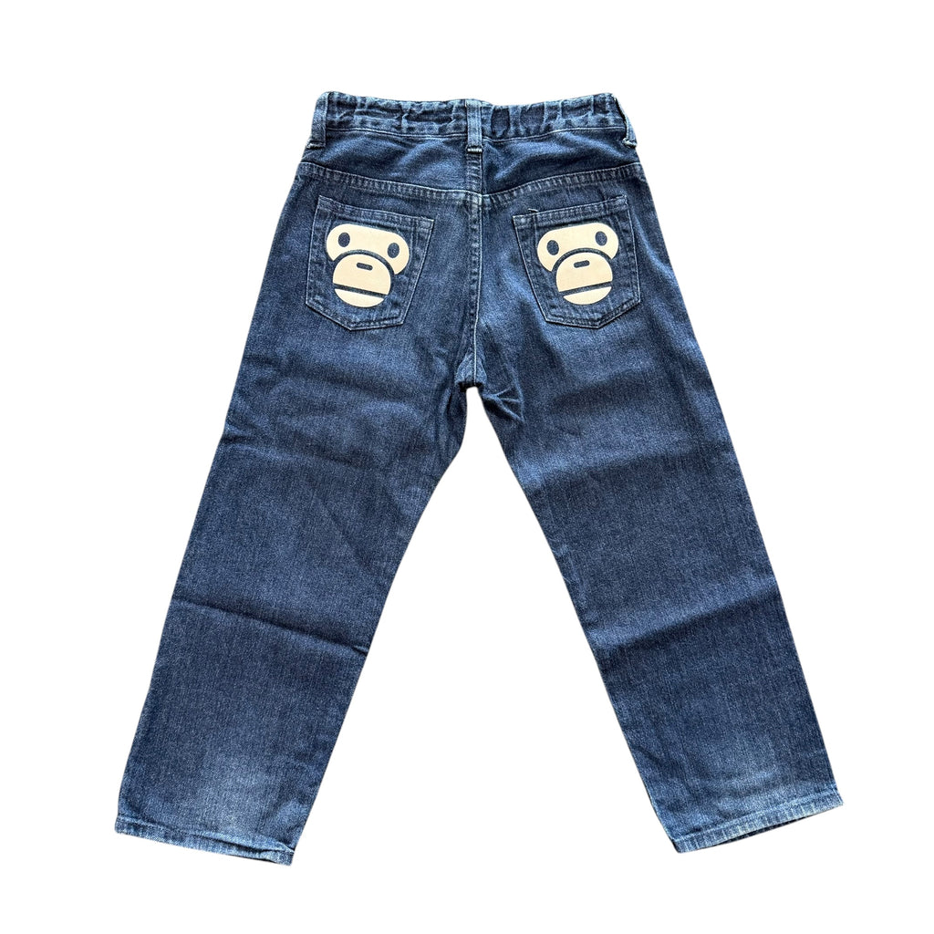Bape Kids Milo Blue/White Jeans