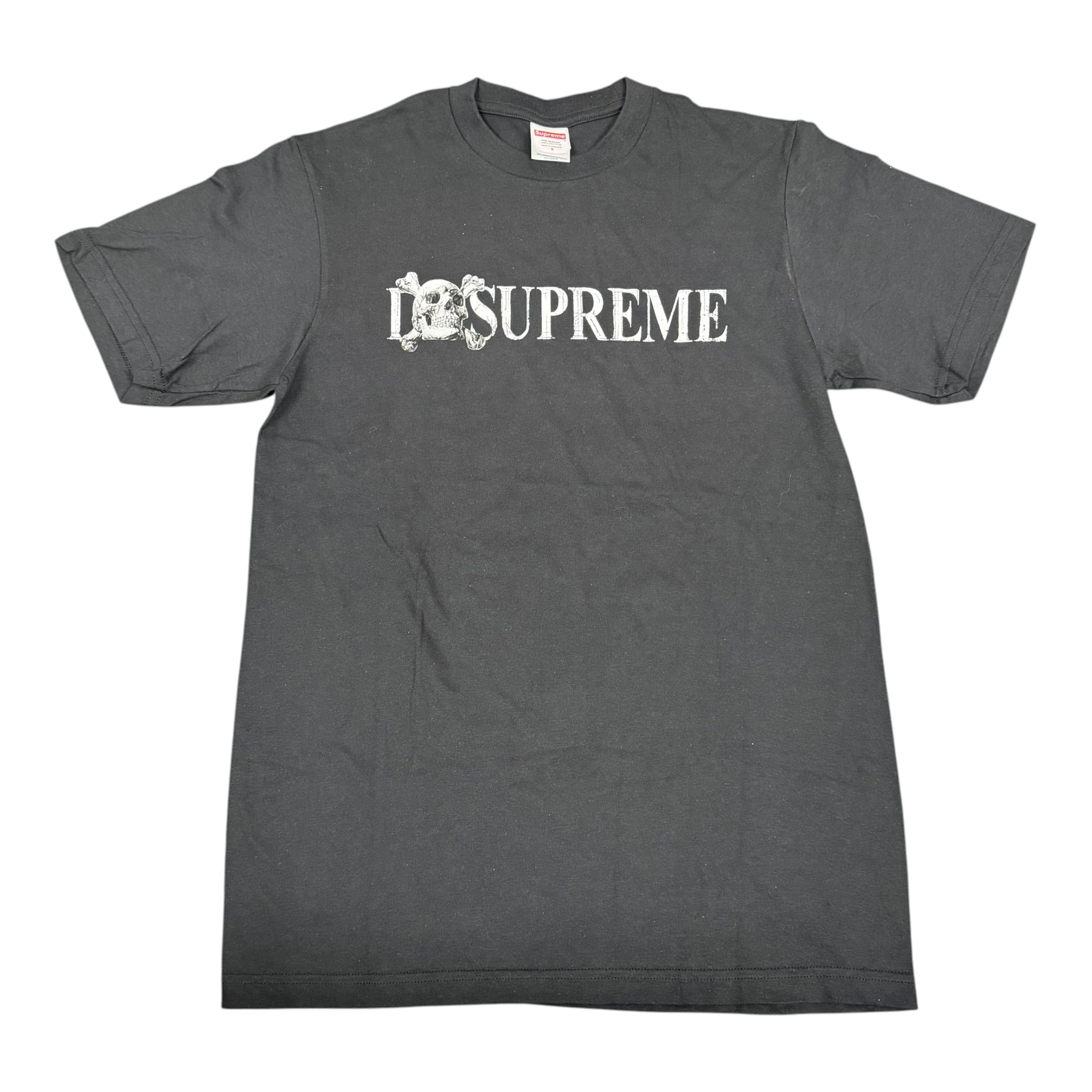 NEW Supreme Skull Black Tee
