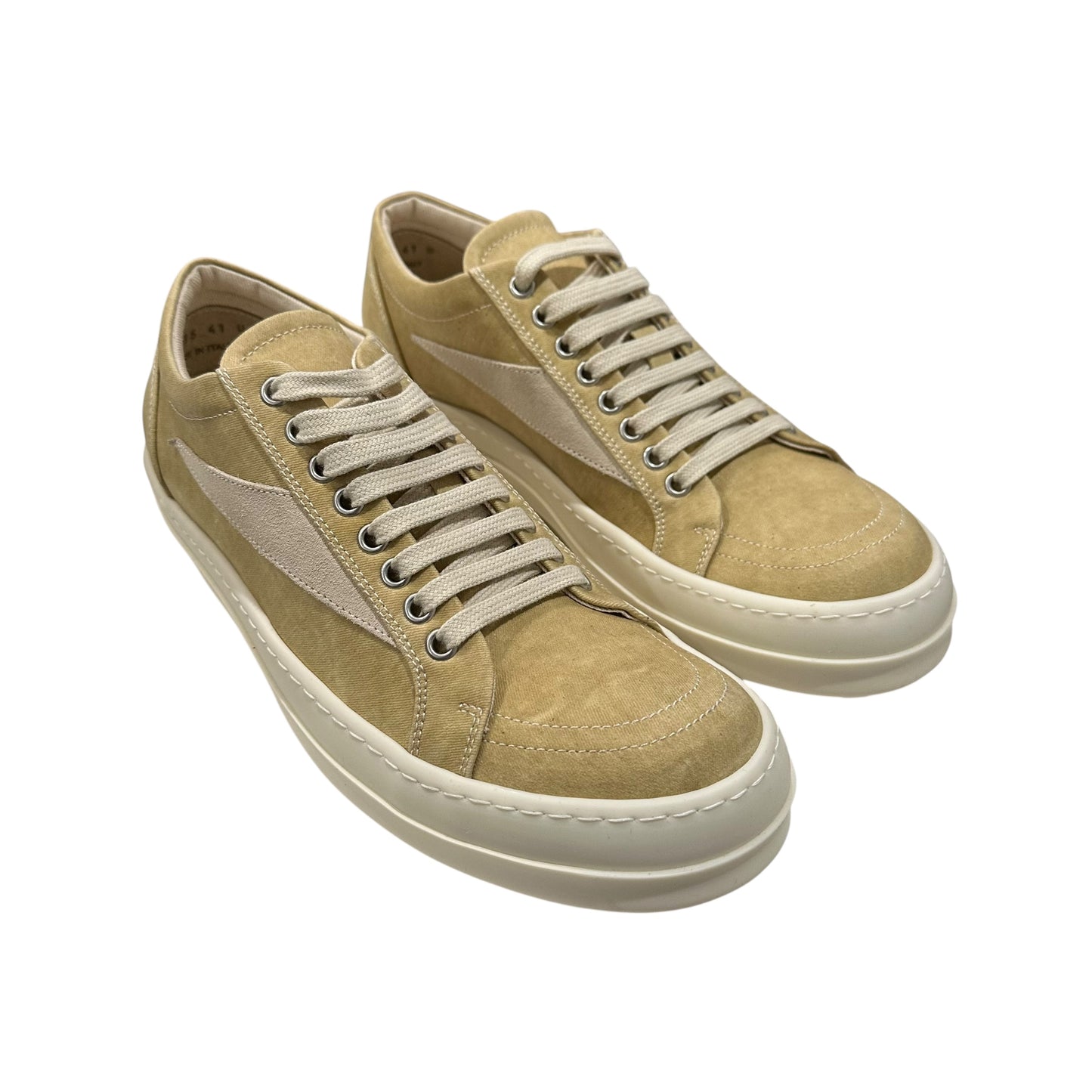 NEW Rick Owens Vintage Sneaker “Parchment”