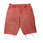 Pink Carhartt Double Knee Shorts