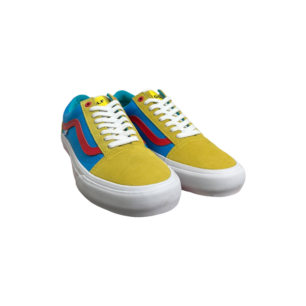 NEW Vans x Golf Wang Old Skool Yellow/Red/Blue