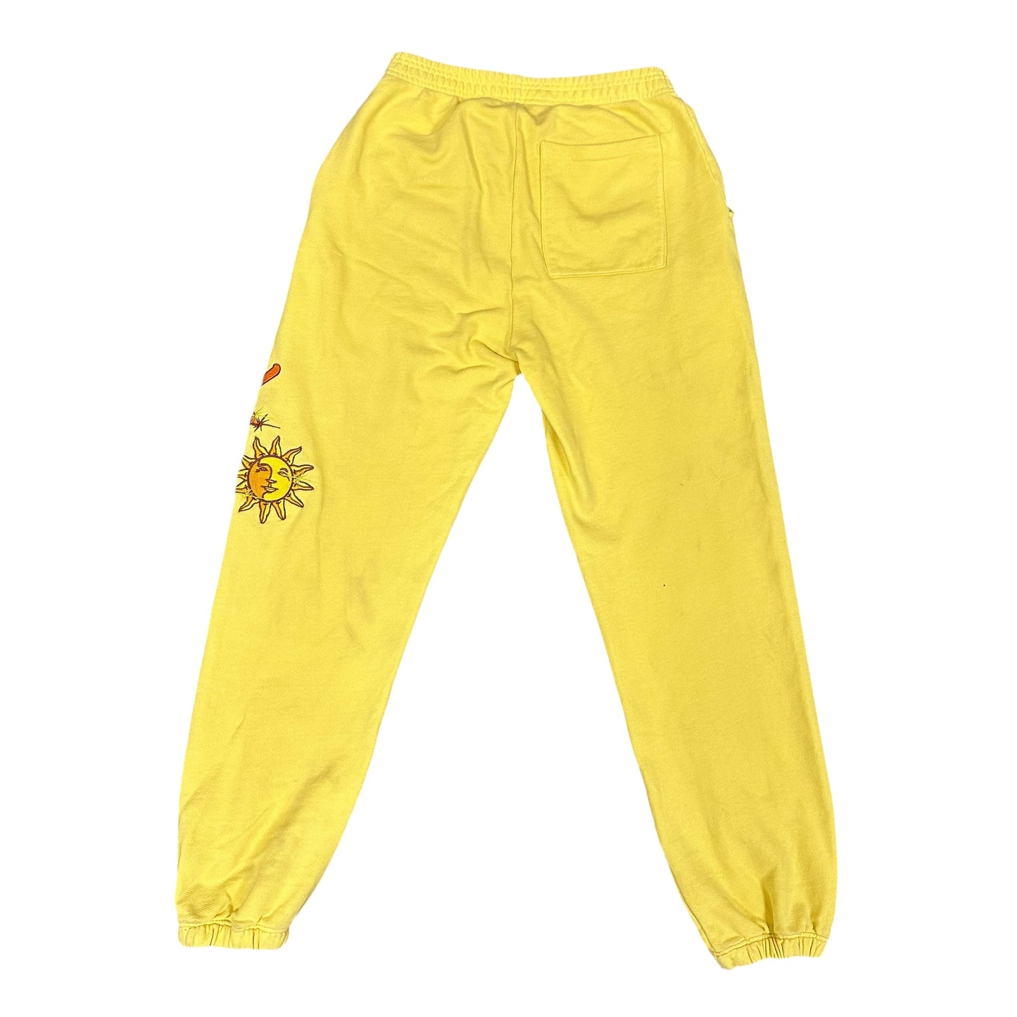 Sicko Born Unwanted Yellow Sweatpants