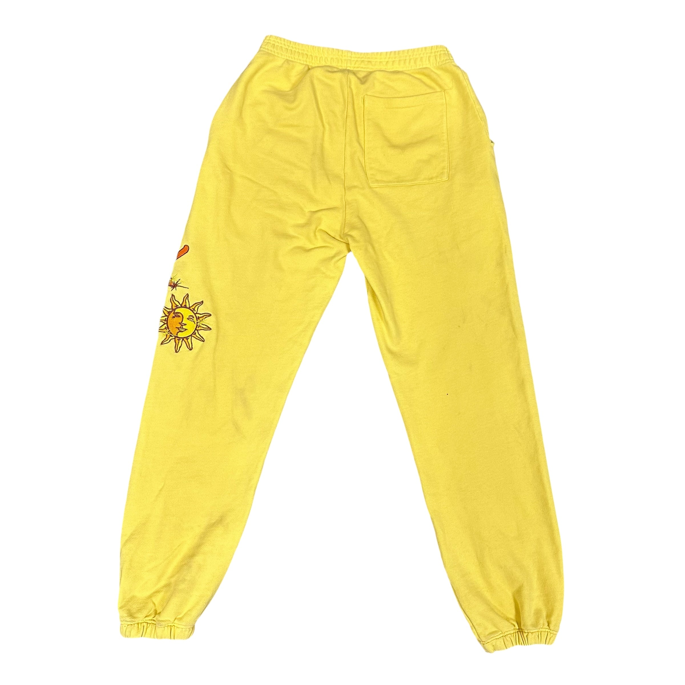 Sicko Born Unwanted Yellow Sweatpants
