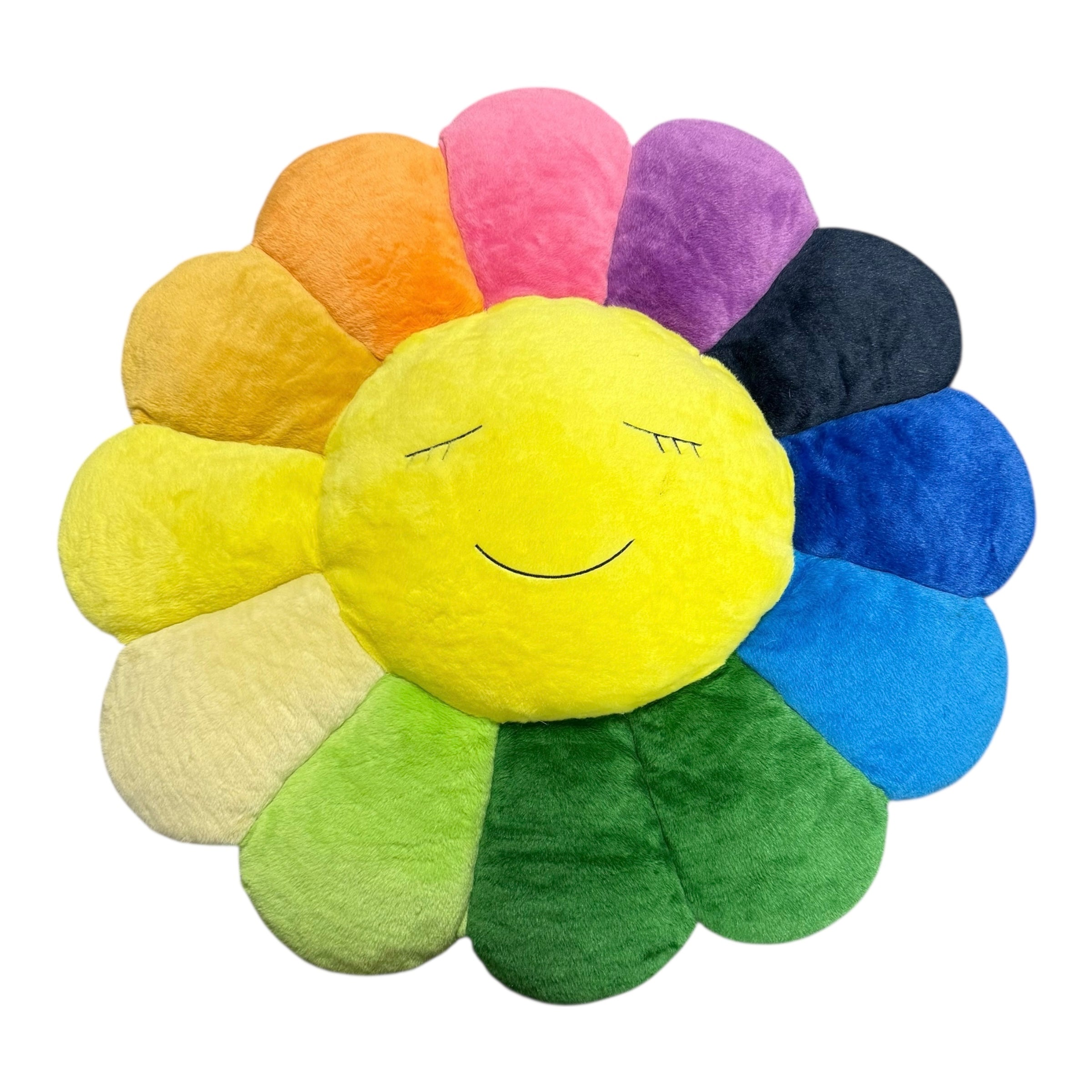 Kaikai kiki flower cushion  double-sided takashi murakami