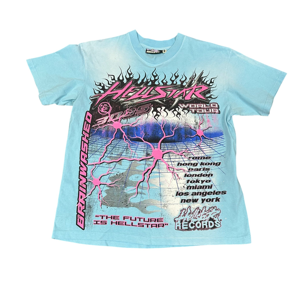 Hellstar World Tour Blue Tee