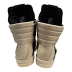 Rick Owens Black Leather Geobasket