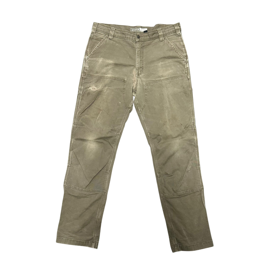 Vintage Carhartt Double Knee Green Pants
