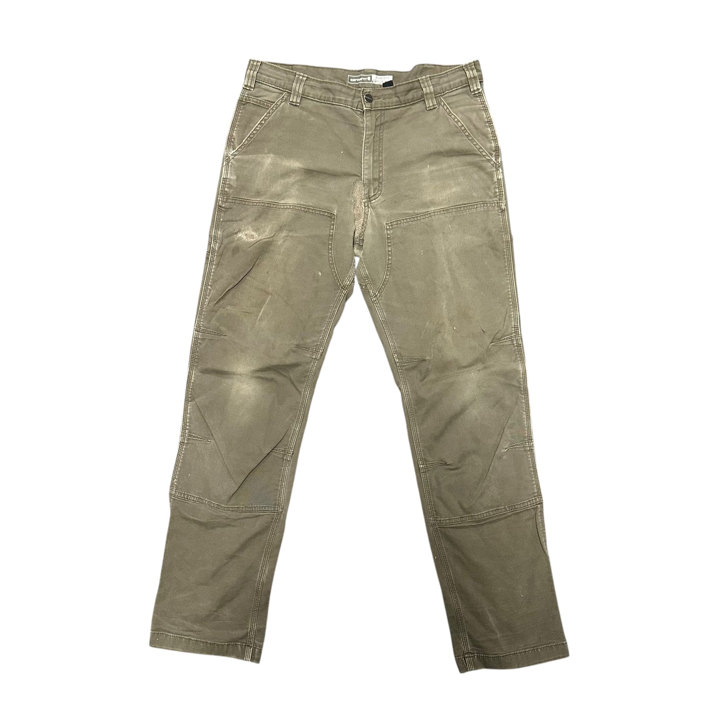 Vintage Carhartt Double Knee Green Pants