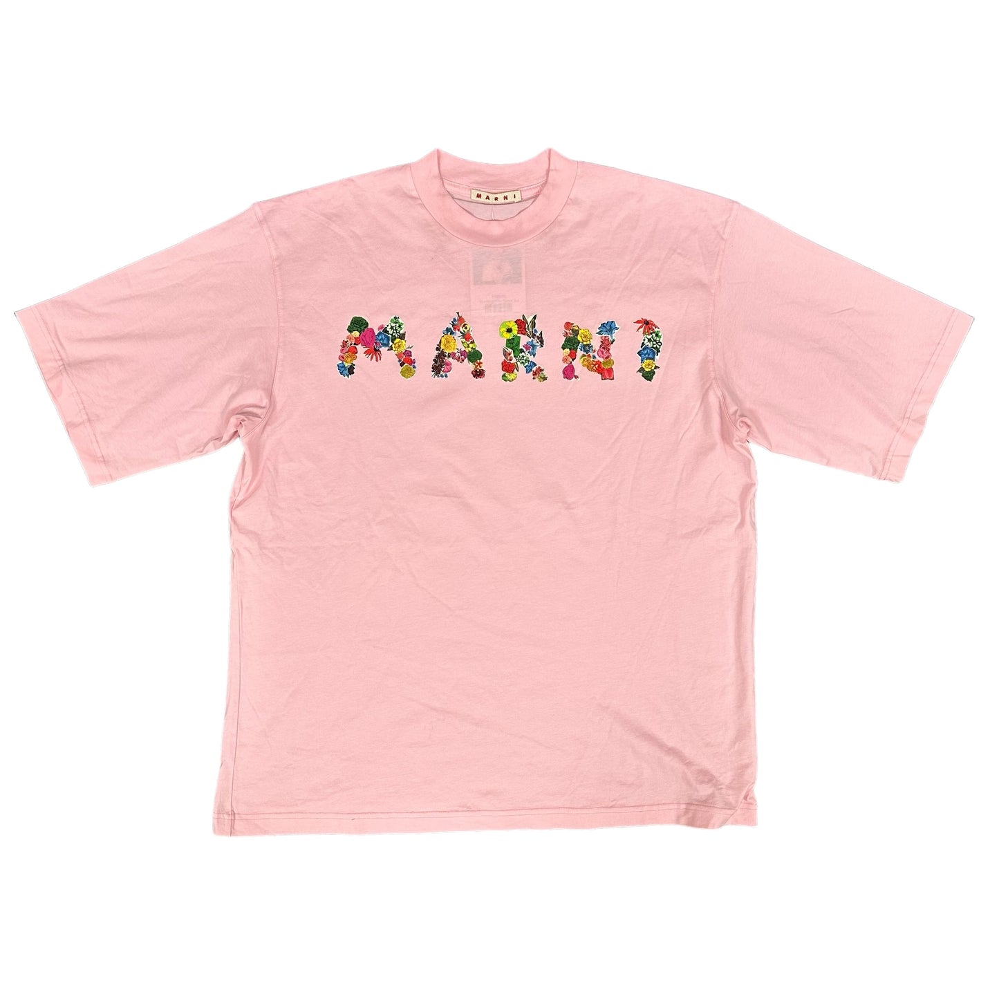 Marni Pink Flower Tee