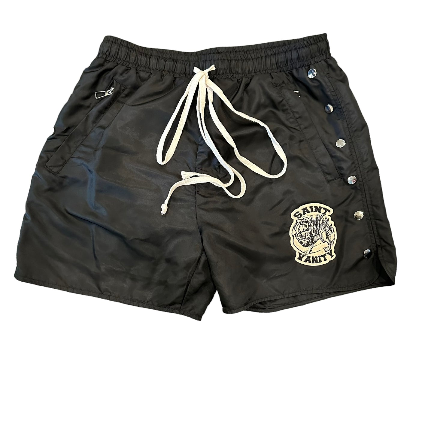 Black Saint Vanity Studded Shorts