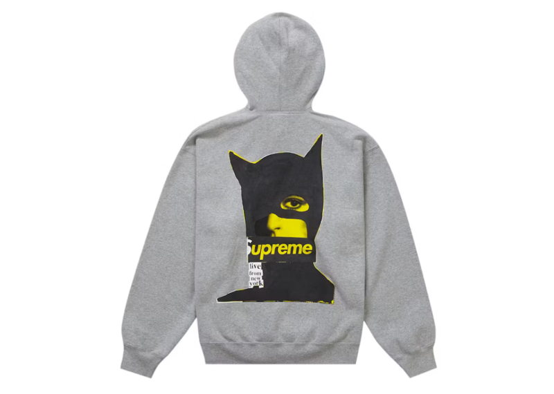 Supreme Catwoman Hoodie Grey
