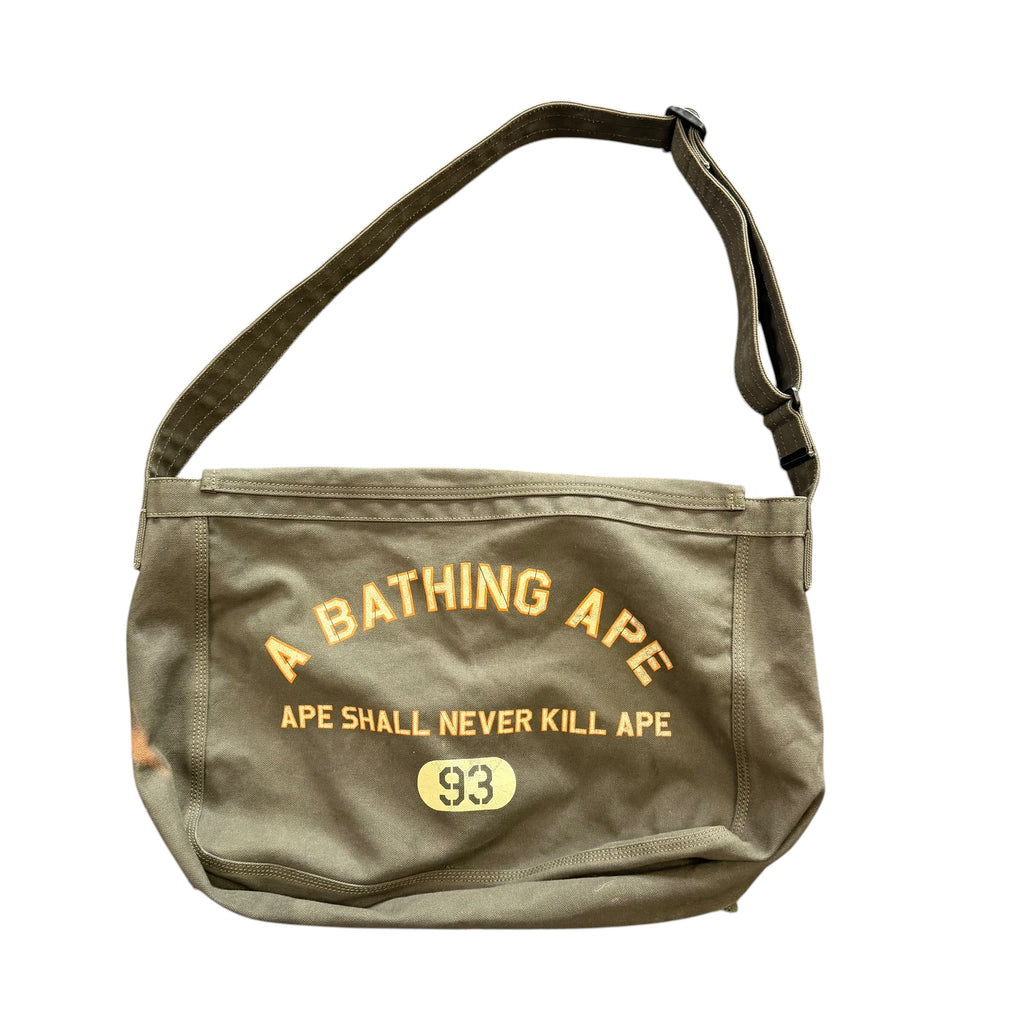 A Bathing Ape "Ape Shall Never Kill Ape" Messenger Bag