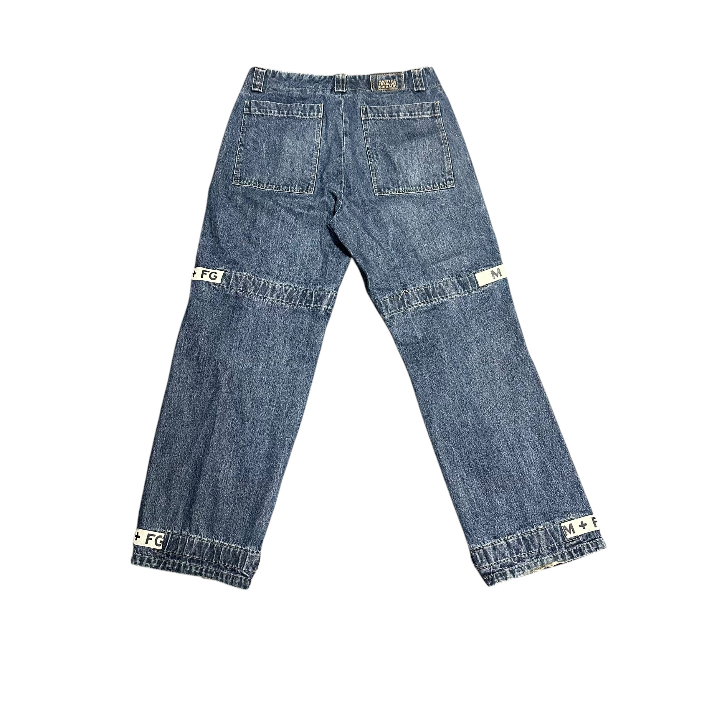 Vintage Girbaud Jeans Blue/White