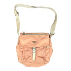 Prada Vela Peach Messenger Bag