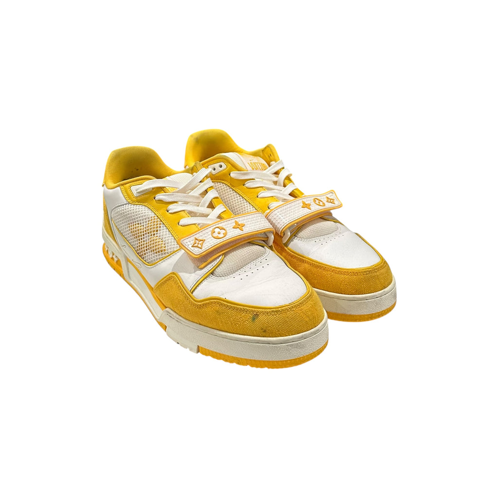 Louis Vuitton Trainer Velcro Strap “Yellow” (No Box)