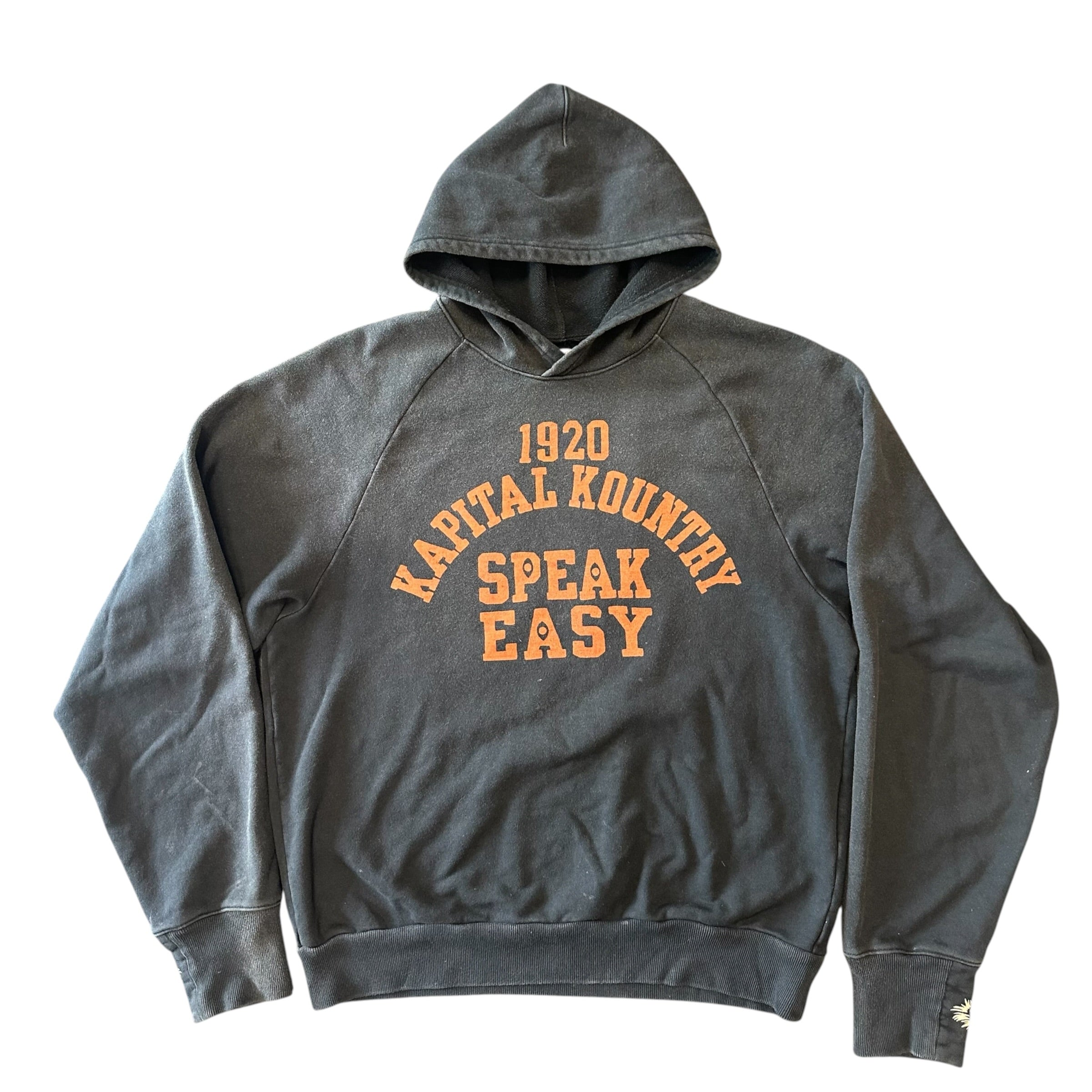 Kapital Black “Speak Easy” Hoodie