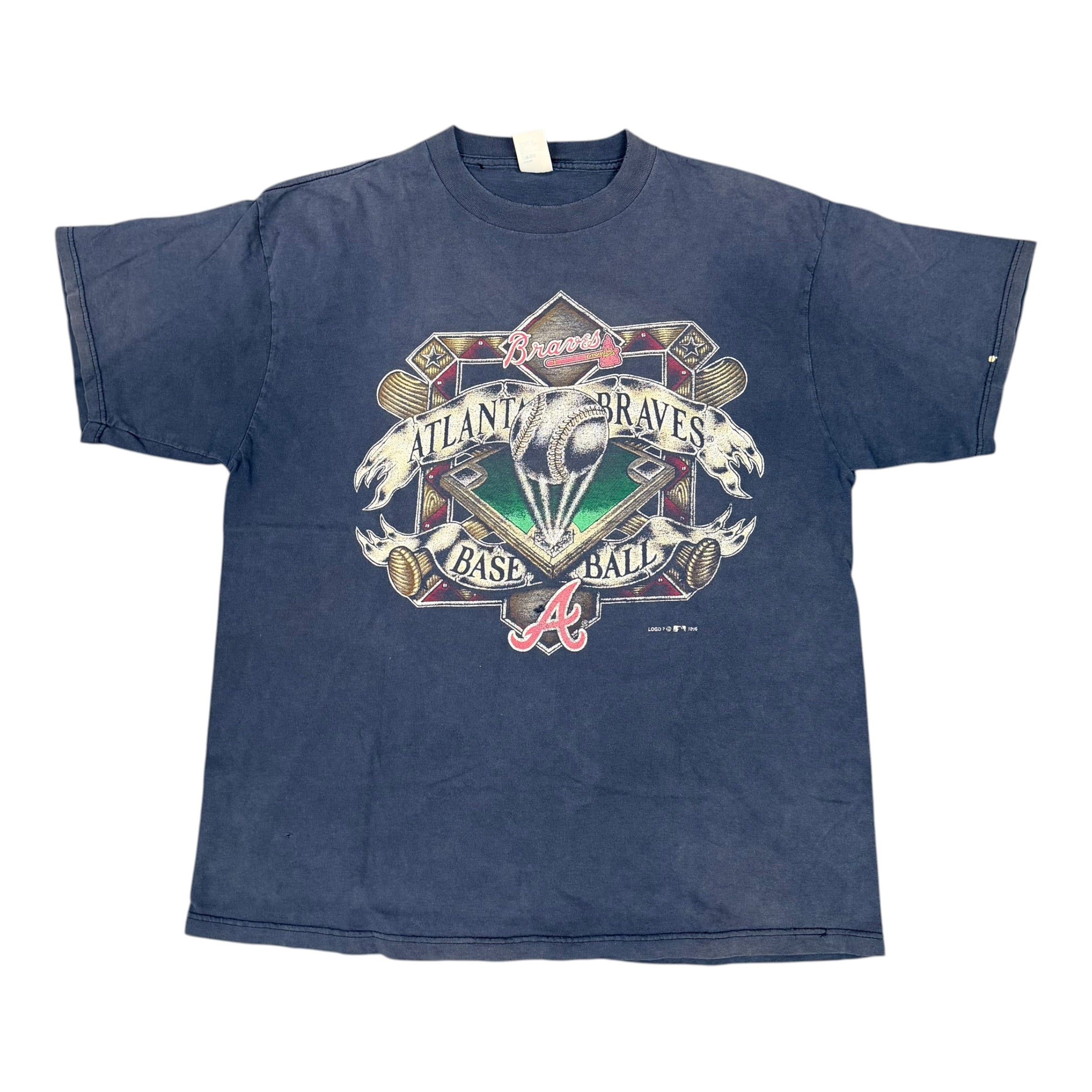 ‘96 ATL Braves Navy Faded Tee