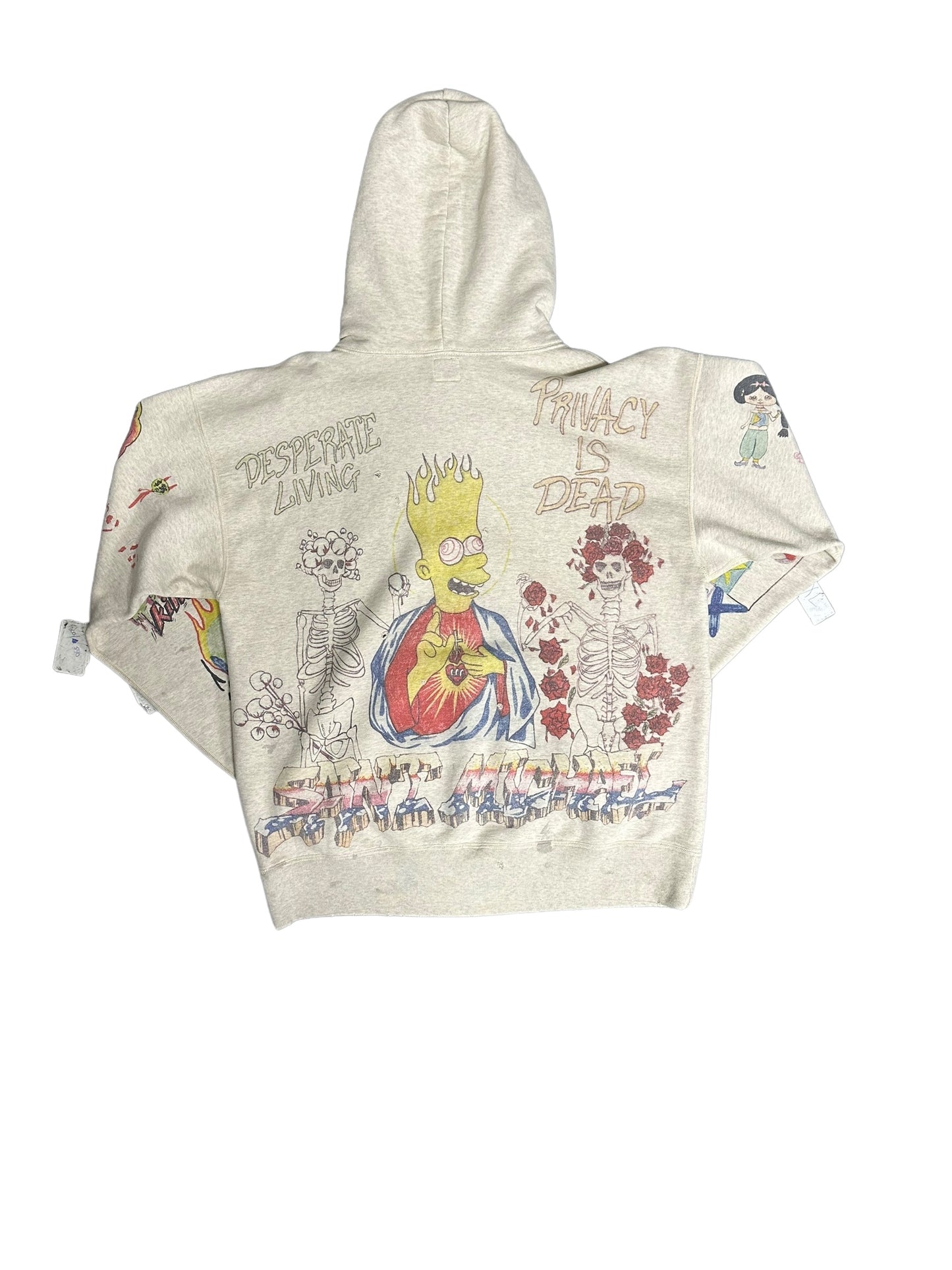 Saint Michael Graffiti Hoodie