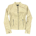 Snatched Leather Jacket