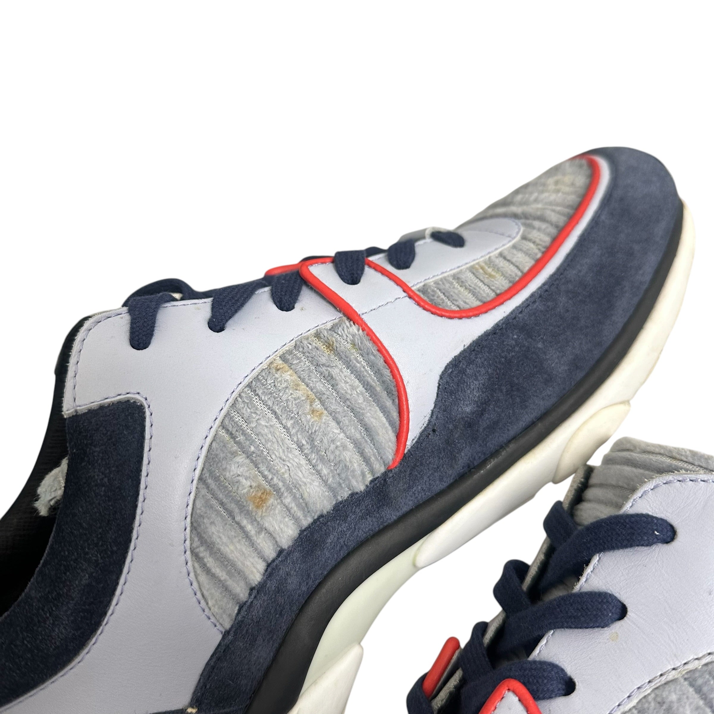 Chanel Navy/Blue/Red Trainers