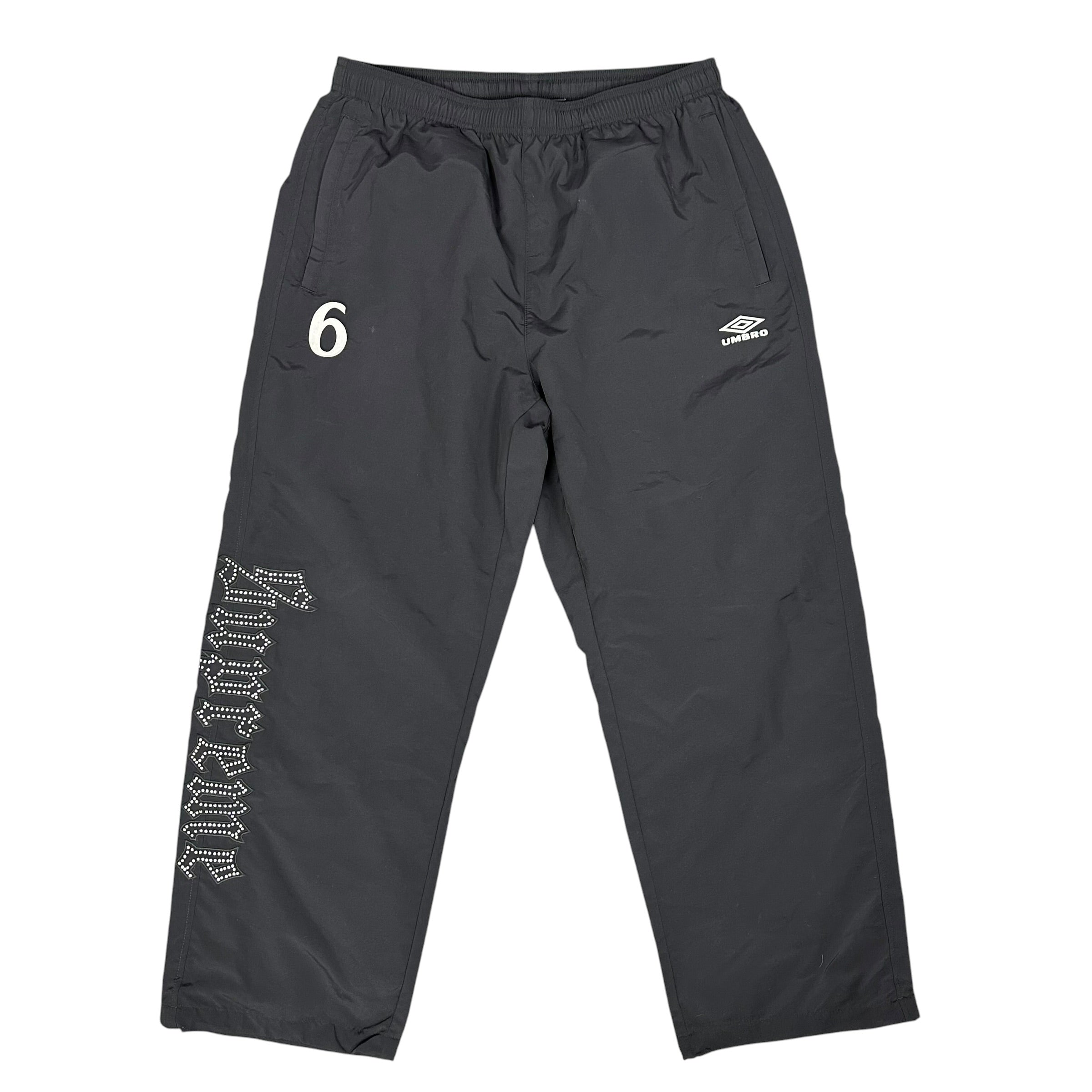NEW Supreme x Umbro Rhinestone Track Pants
