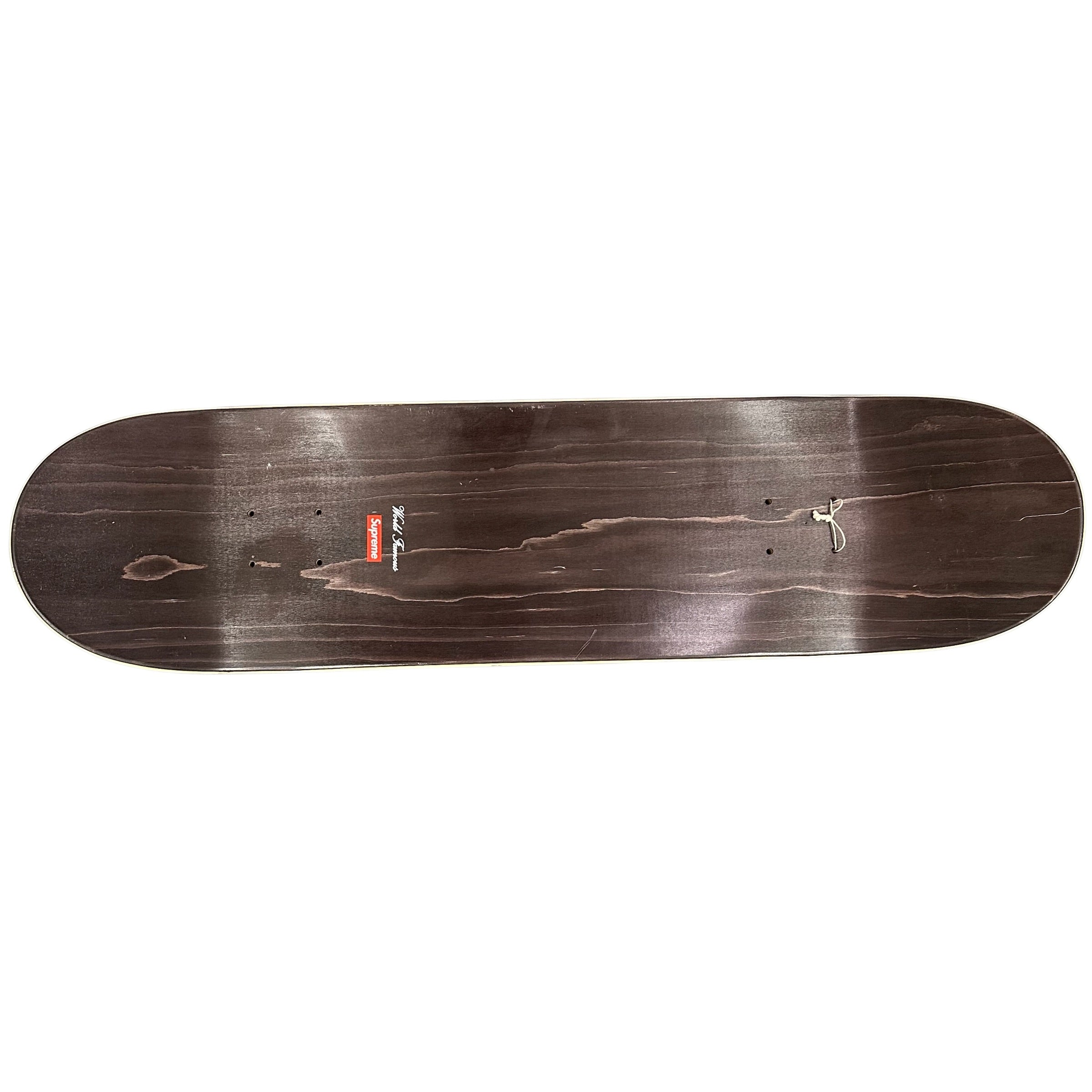 Supreme SS19 Airbrushed Floral Skateboard Skate Deck
