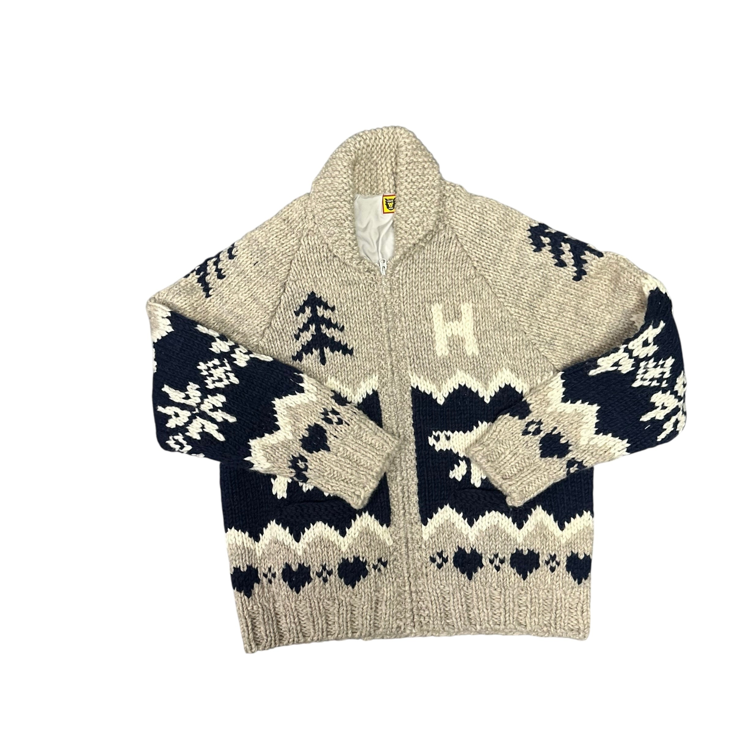 Human Made Polar Bear Cowichian 'Beige'