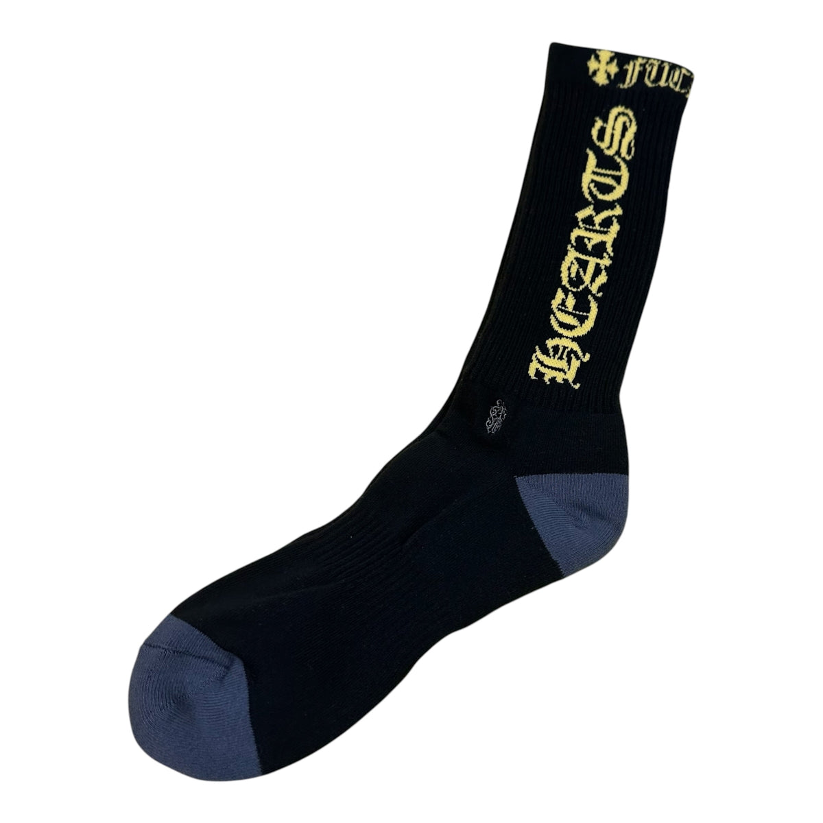 BRAND NEWChrome Hearts Crew Socks “Black/Yellow”