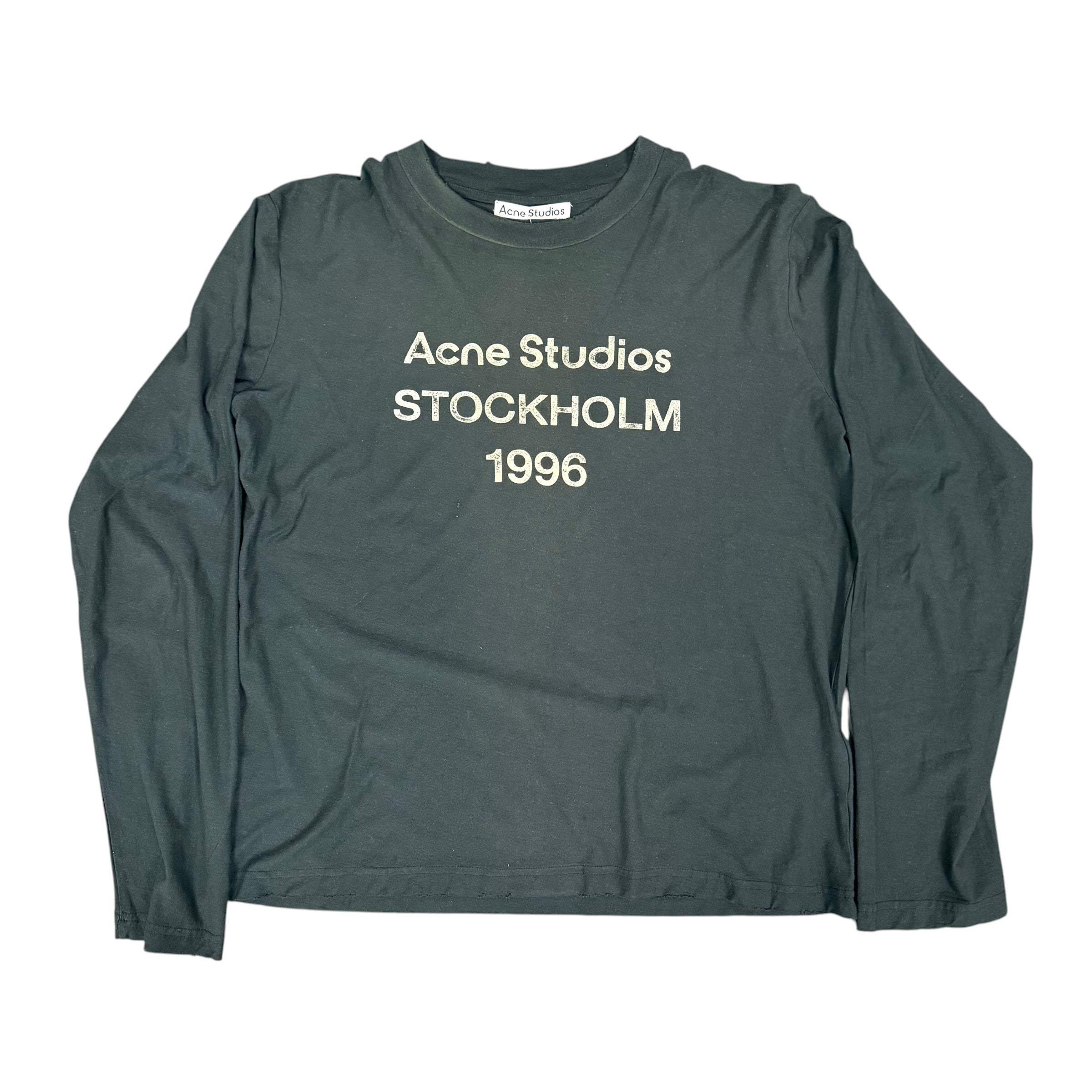 Acne Studios Stockholm L/S Black Tee