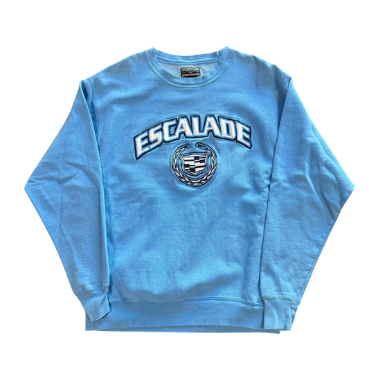 Light Blue Cadillac Escalade Crewneck