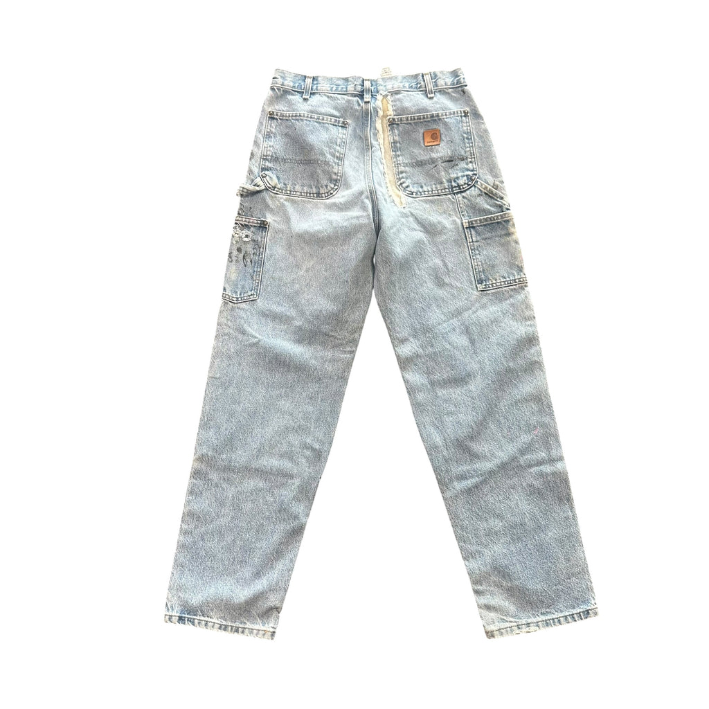 Vintage Carhartt Light Wash Double Knew