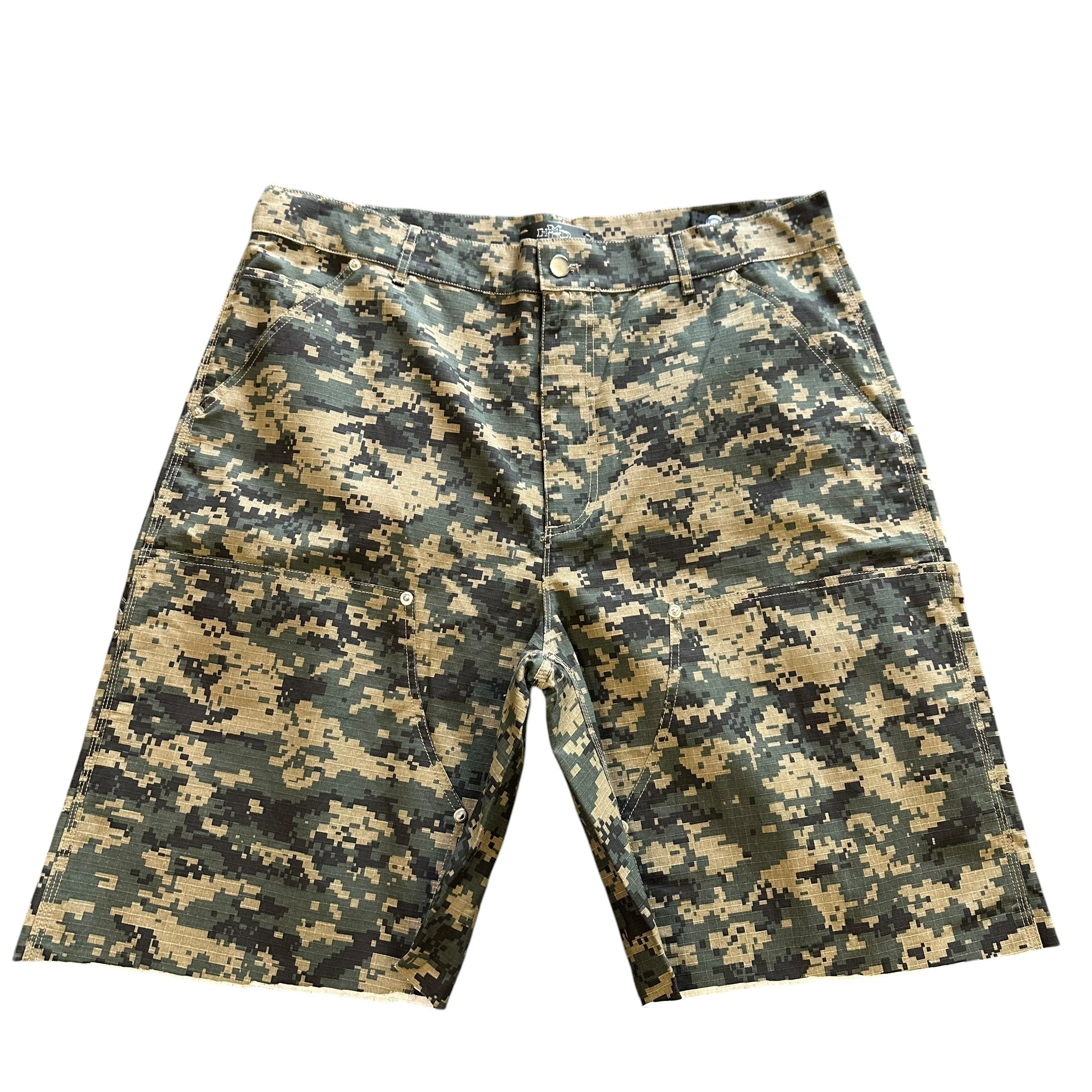 HMDD Digital Camo Double Knee Shorts