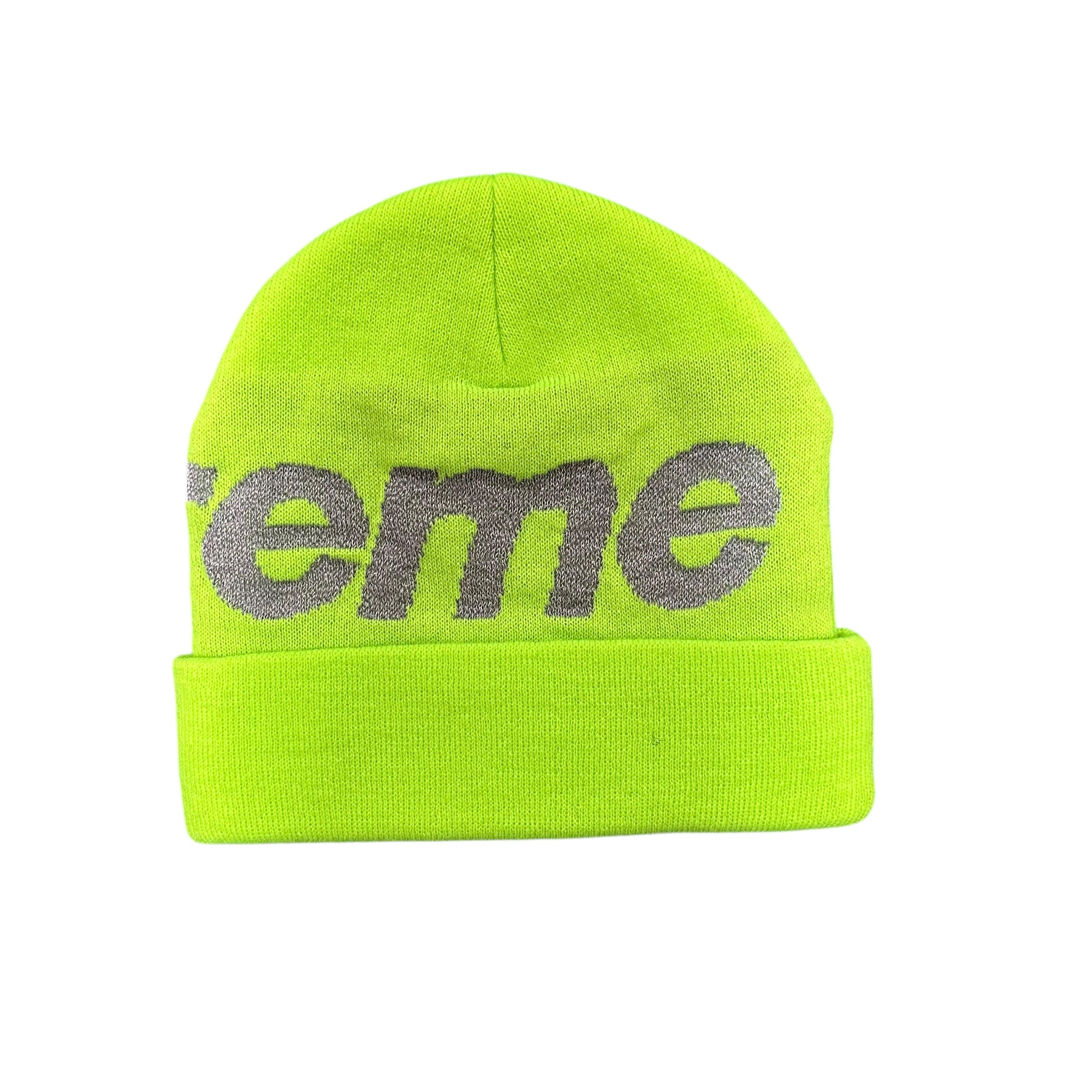 Supreme Lime Green Beanie