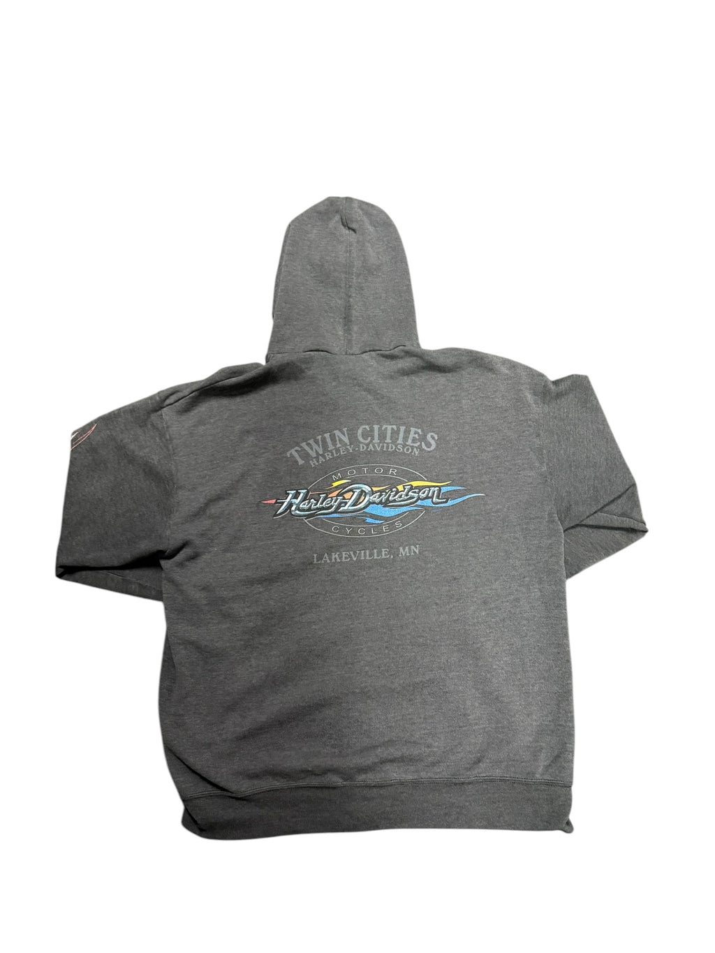 Vintage Harley Davidson Zip Up Hoodie